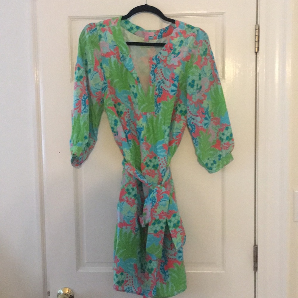 Lilly Pulitzer Silk tunic dress size 12
